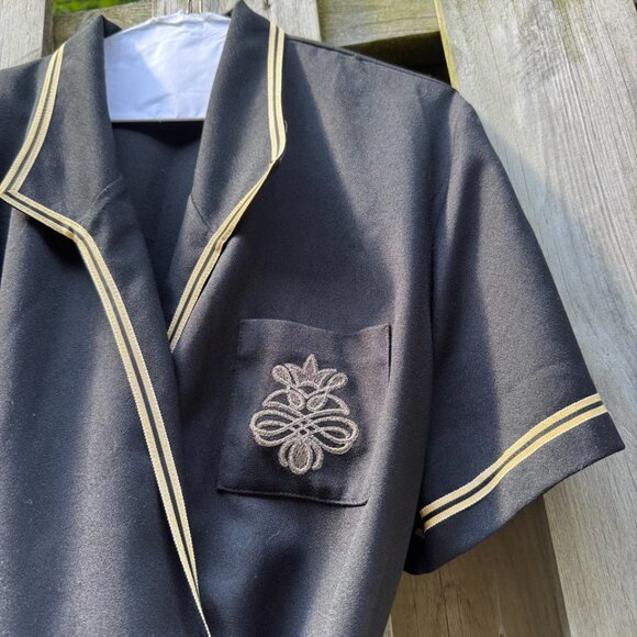 70s - 80s Luxurious Algo Executive Dress - Picture 6 of 8